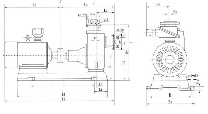 ZX型自吸式清水離心泵